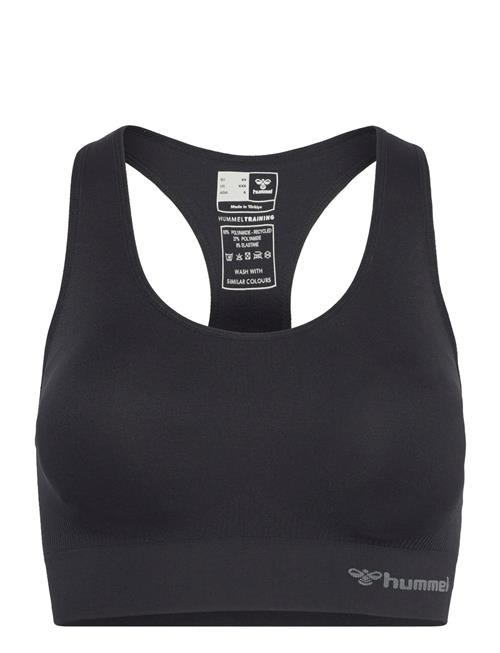 Hmltif Seamless Padded Sports Bra Hummel Black