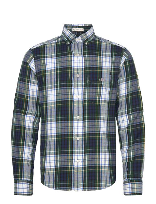 GANT Reg Flannel Check Shirt GANT Blue