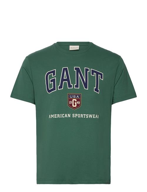 GANT Graphic T-Shirt GANT Green