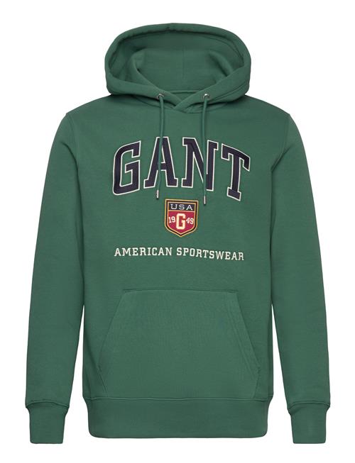 GANT Graphic Hoodie GANT Green