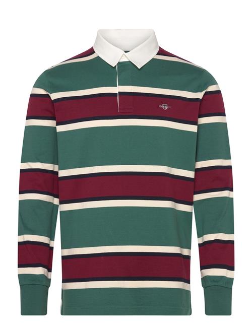 GANT Yarn Dyed Striped Heavy Rugger GANT Green