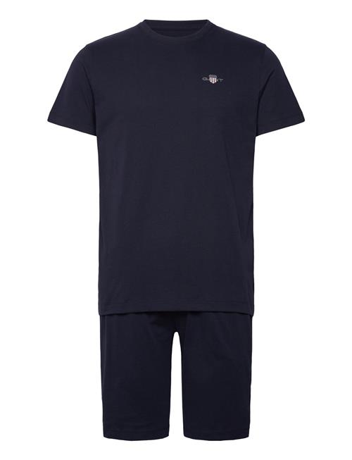 Pajama Set T-Shirt And Shorts GANT Navy