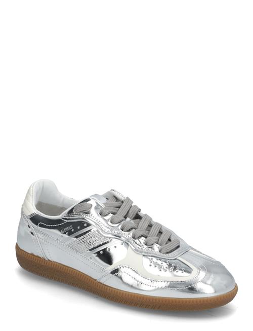 ALOHAS Tb.490 Rife Shimmer Silver Cream Leather Sneakers ALOHAS Silver