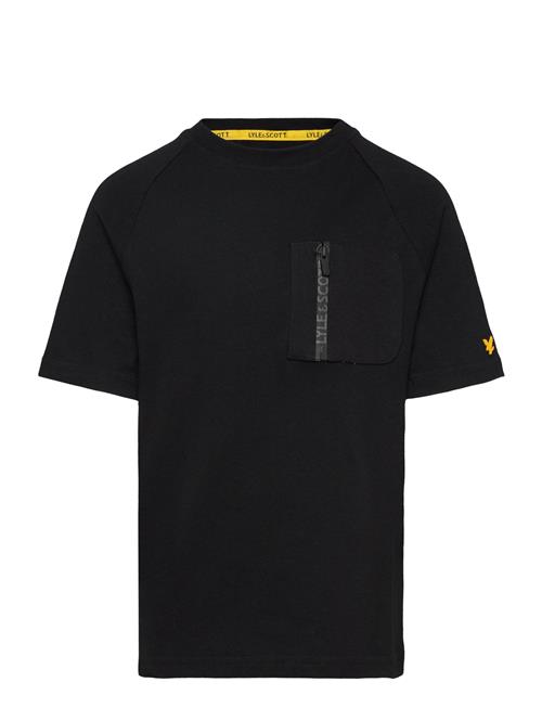 Lyle & Scott Branded Zip Pocket T-Shirt Lyle & Scott Black