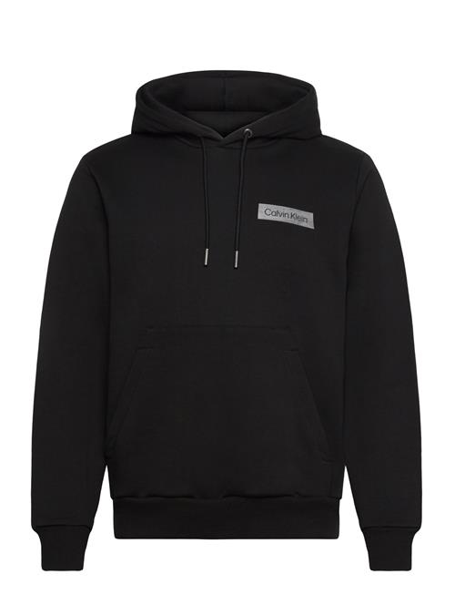 Calvin Klein Raised Concrete Logo Hoodie Calvin Klein Black