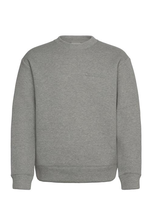 Spacer Embossed Logo Sweatshirt Calvin Klein Grey