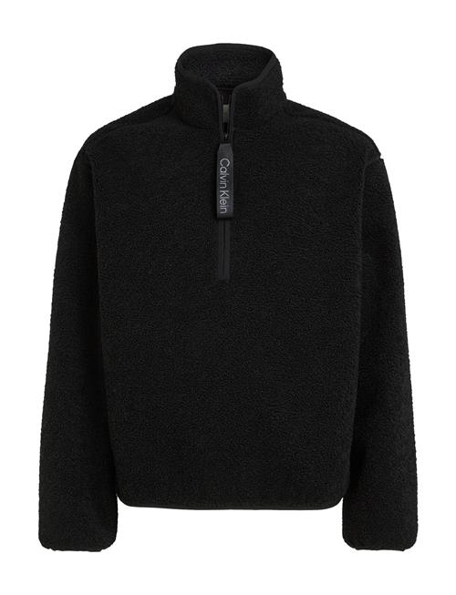 Calvin Klein Jeans Half Zip Sherpa Calvin Klein Jeans Black