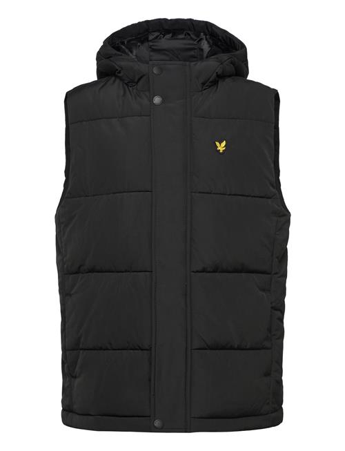 Lyle & Scott Padded Hooded Gilet Lyle & Scott Black