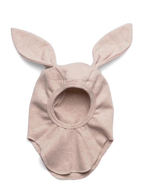 Huttelihut Balaclava Ears Cotton Rib Huttelihut Pink