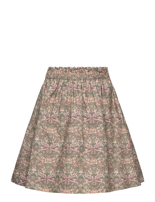 Skirt In Liberty Fabric Huttelihut Green