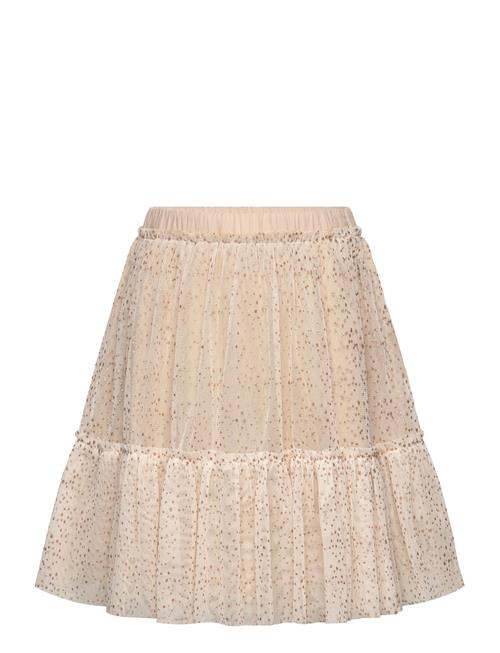 Huttelihut Skirt Gold Tulle Huttelihut Beige