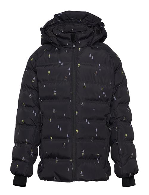 Color Kids Ski Jacket - Quilt -Aop Color Kids Black