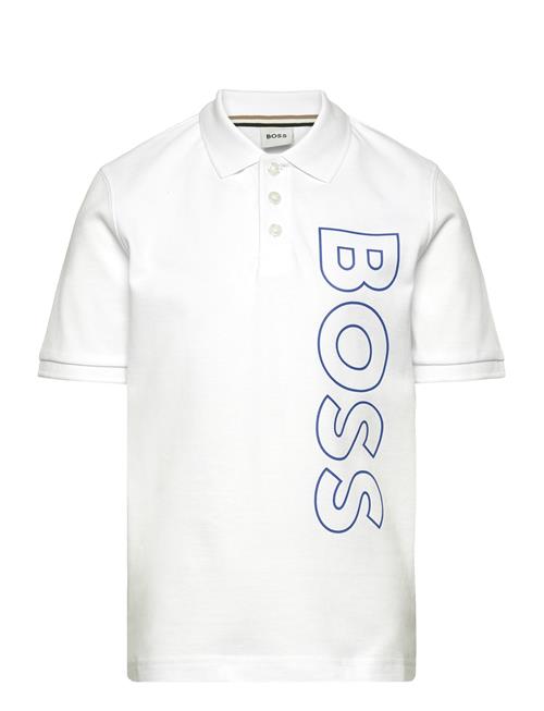 BOSS Short Sleeve Polo BOSS White