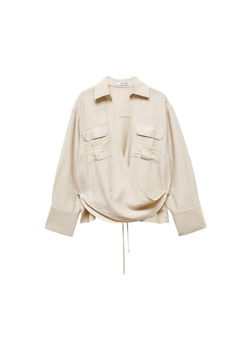 MANGO Bluse 'Utah'  beige