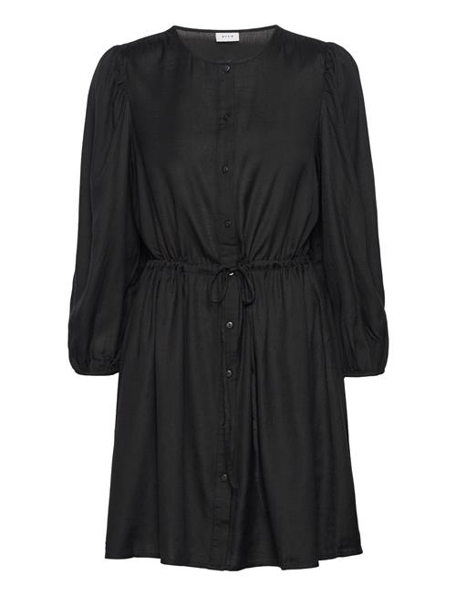 Vipricil O-Neck 7/8 Dress- Noos Vila Black