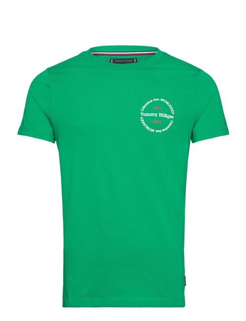 Tommy Hilfiger Hilfiger Roundle Tee Tommy Hilfiger Green