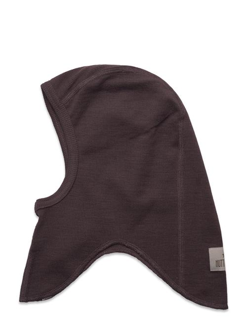 Huttelihut Balaclava Wool Rib Huttelihut Brown