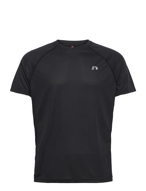 Men Core Running T-Shirt S/S Newline Black