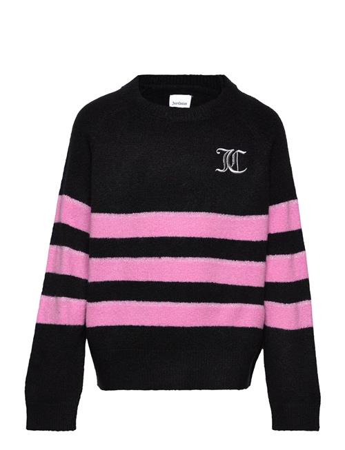 Juicy Textured Stripe Jumper Juicy Couture Black