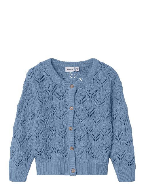 Nmflasille Ls Knit Card Name It Blue