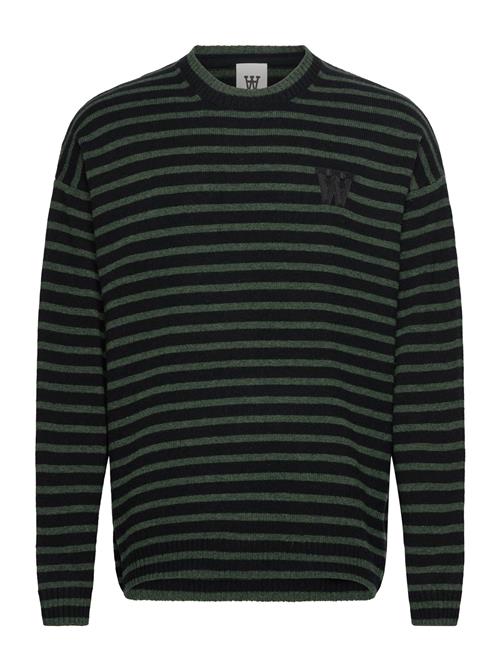 Double A by Wood Wood Wwtya Striped Over D Jumper Double A By Wood Wood Khaki