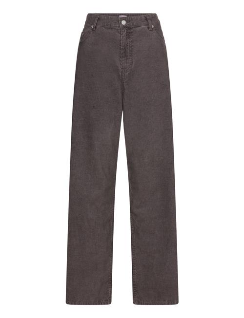 Weekday Loose Baggy Corduroy Trousers Weekday Brown