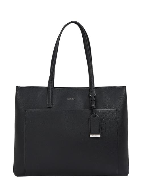 Ck Must Medium Shopper_Caviar Calvin Klein Black