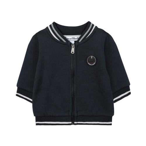 Tartine et Chocolat Cotton Navy Outfit-sæt i klassisk marineblå | Marine blå | 1 years