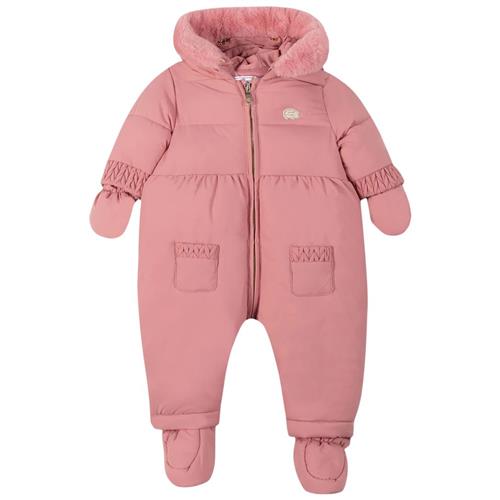 Tartine et Chocolat Fur-Imitation Onesie Hindbær | Lyserød | 1 years