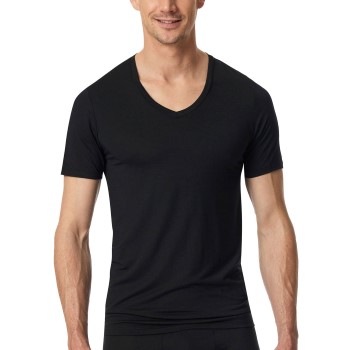 Schiesser Premium Modal V-neck Shirt Sort XX-Large Herre