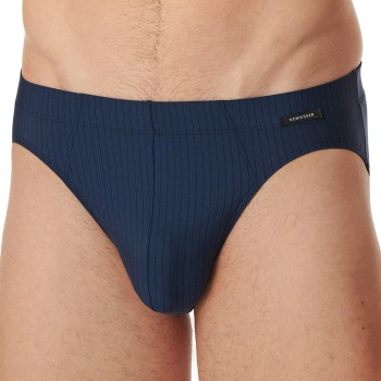 Schiesser Pure Micro Rio Briefs Mørkblå Medium Herre