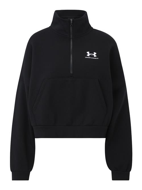 Se UNDER ARMOUR Sportsweatshirt  sort / hvid ved About You