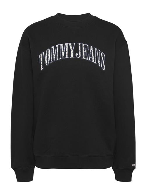 Se Tommy Jeans Sweatshirt  navy / sort / hvid ved About You