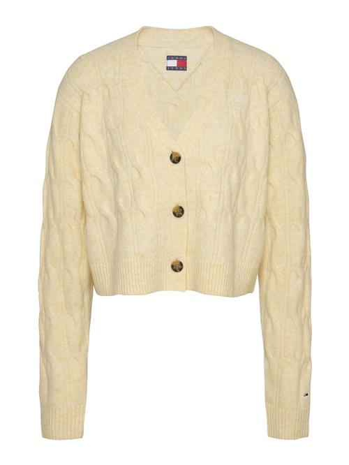 Tommy Jeans Cardigan  gul-meleret