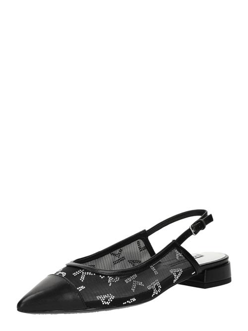 Se Karl Lagerfeld Slingpumps  sort / sølv ved About You