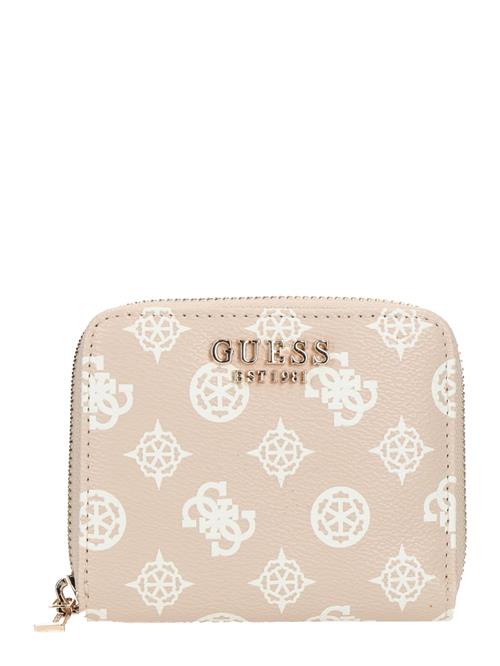 GUESS Tegnebog 'LAUREL'  nude / guld / hvid