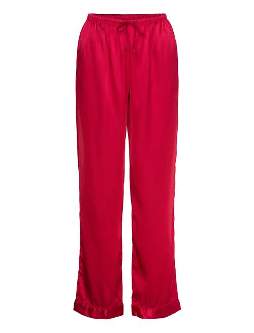 Satin Trousers Hunkemöller Red