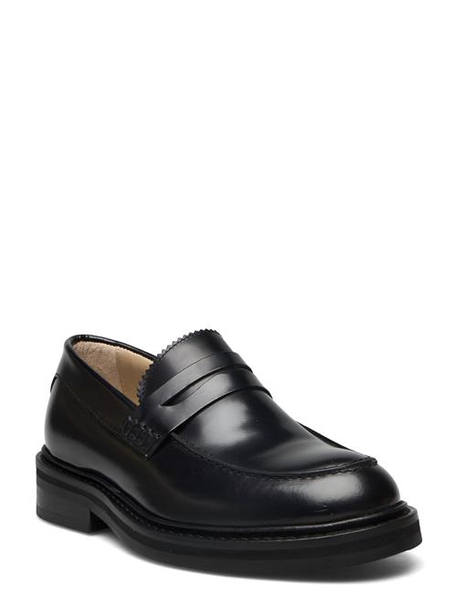 Se Selected Femme Slfcamille Polido Penny Loafer Selected Femme Black ved Booztlet