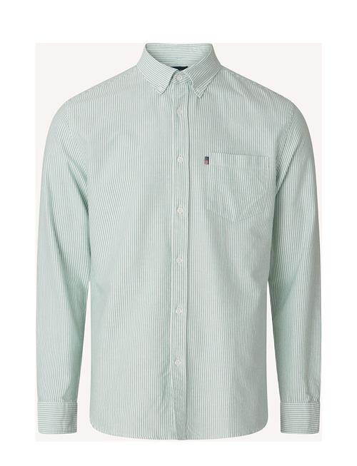 Casual Striped Oxford B.d Shirt Lexington Clothing Green