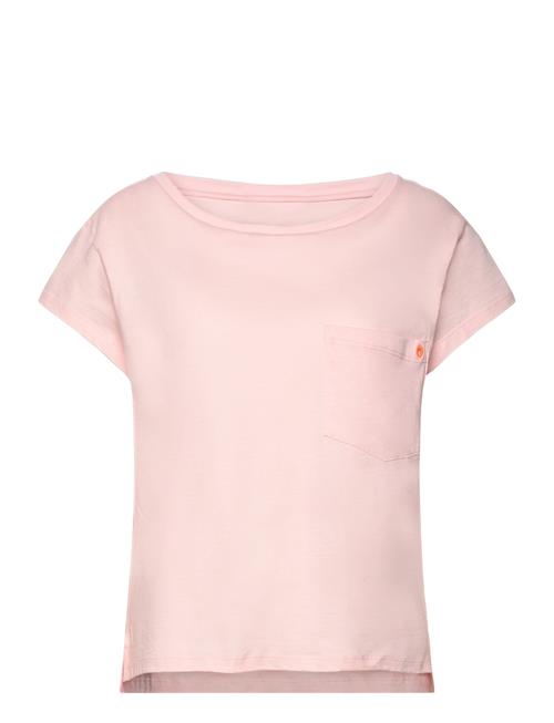 Se Organic Jersey Torva Tee Mads Nørgaard Pink ved Booztlet