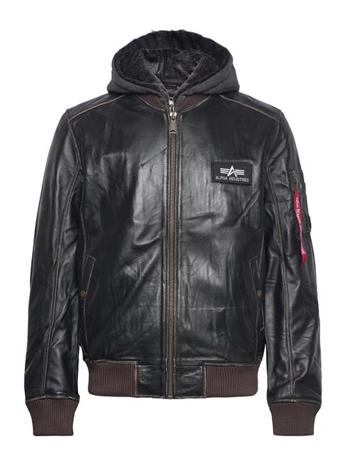 Ma-1 D-Tec Leather Alpha Industries Black