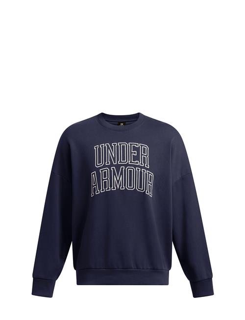 Ua Icon Hwt Terry Os Crew Under Armour Navy