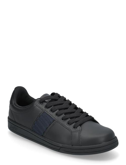 B721 Lthr / Tape Detail Fred Perry Black