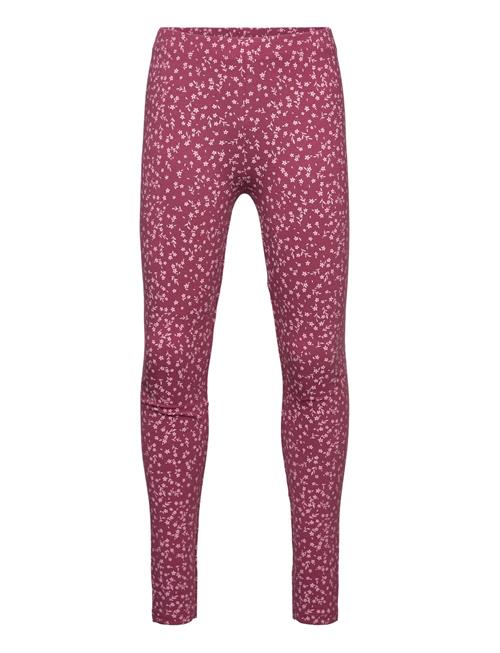 Mango Printed Leggings Mango Pink