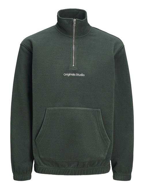 Jack & Jones Jorvesterbro Fleece Quarter Zip Noos Jack & J S Green