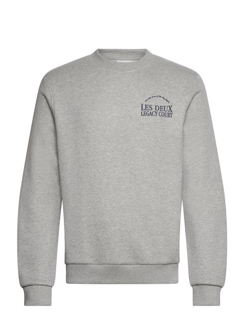 Les Deux Legacy Court Sweatshirt Les Deux Grey