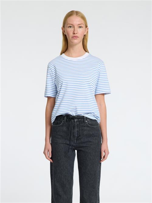 SELECTED FEMME Shirts 'SLFEssential'  blå / offwhite