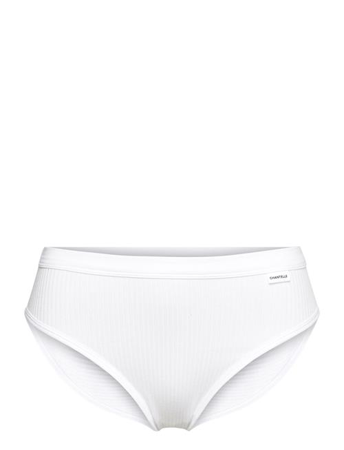 CHANTELLE Cotton Comfort Hi-Cut Brief CHANTELLE White