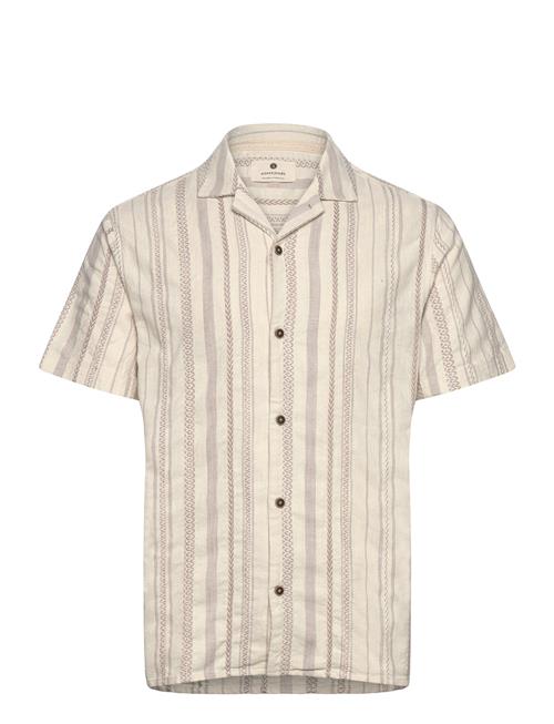 Anerkjendt Akleon S/S Cotton Shirt Anerkjendt Cream