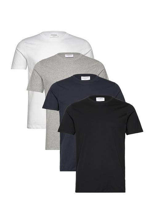 4Pk Basic Tee S/S Lindbergh Patterned